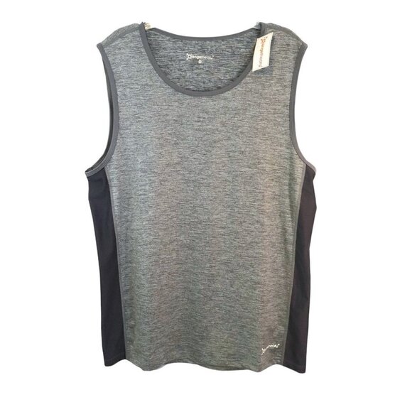 NWT Orangetheory  Mens Med Muscle Tank Heathered Grey - Picture 1 of 6